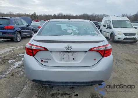 2016 Toyota Corolla L from USA, damaged, VIN 2T1BURHE5GC492803